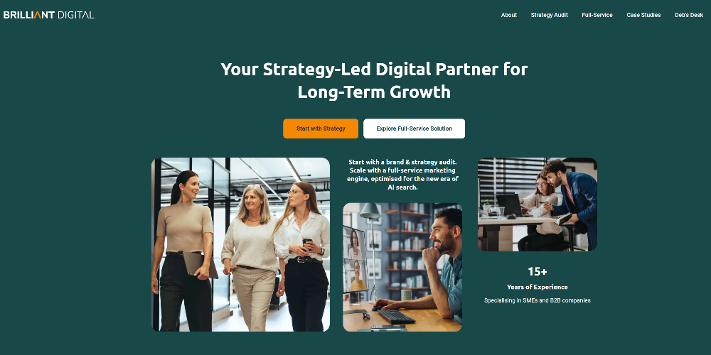 Brilliant Digital website